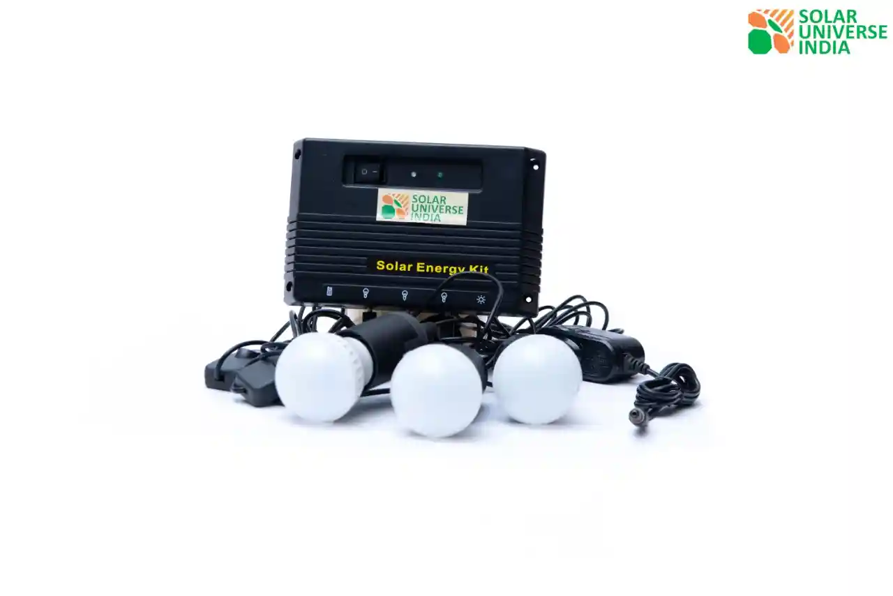 Solar Light Set SF902 with multiple LED bulbs & Lithium Battery