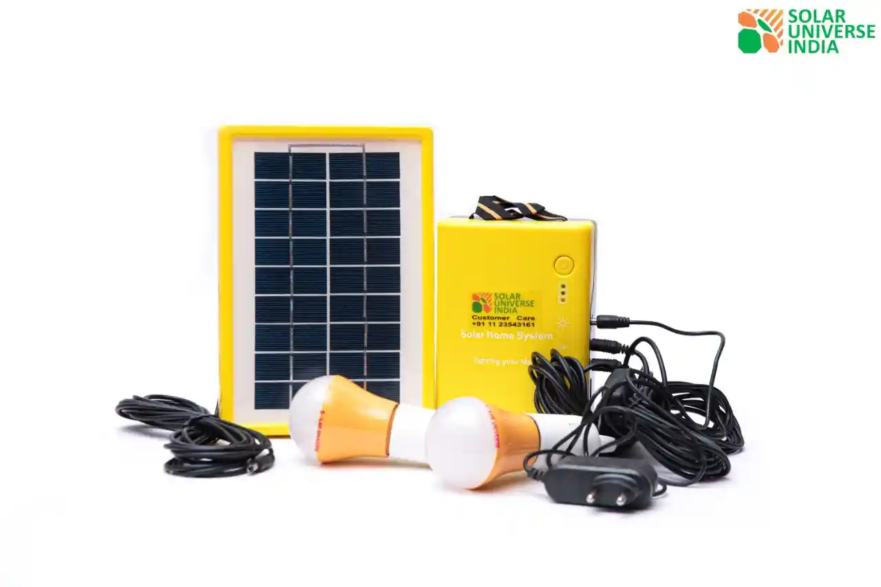 SF701 Home Light System with multiple LED bulbs & USB Charging