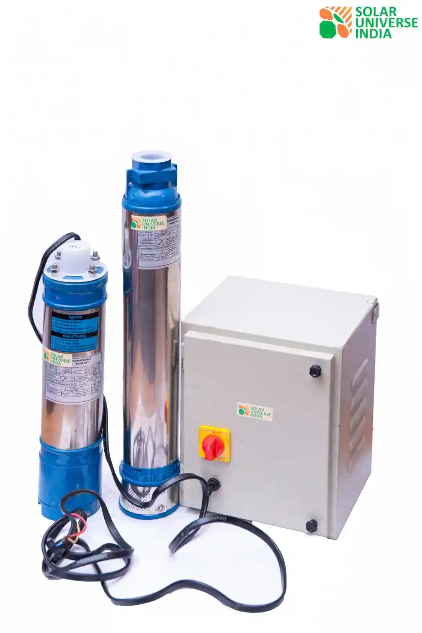 2HP Pump Solar Water Pump with 60 meters depth