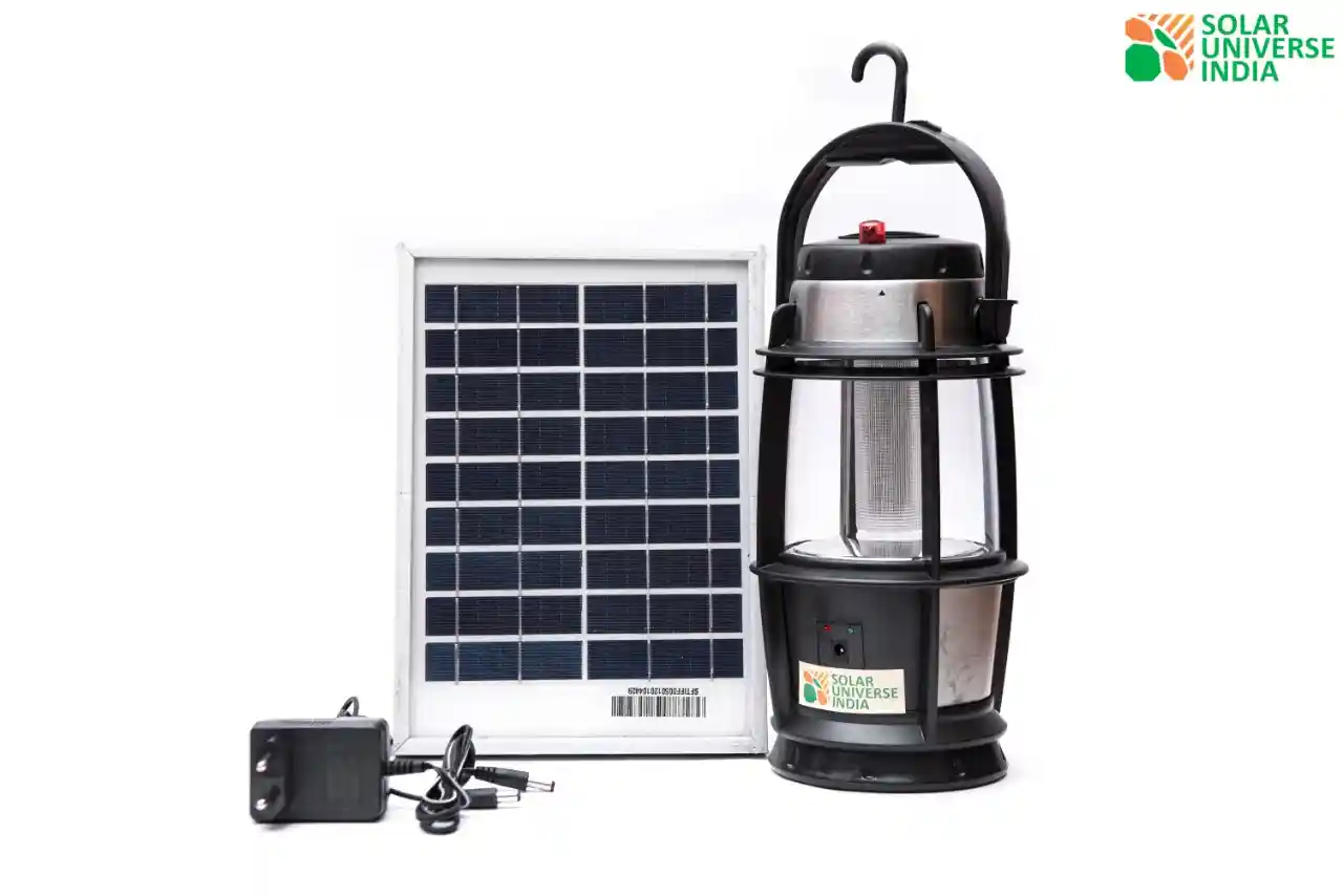 120PA – Sturdy Lantern with 3W LED & 3W Solar Panel