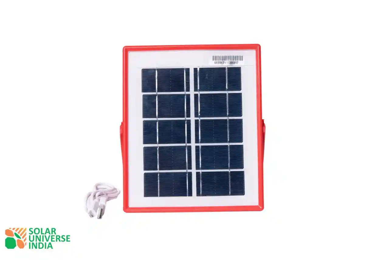 SUI-GJL13- Solar Power Bank with Lithium Battery & LED Light