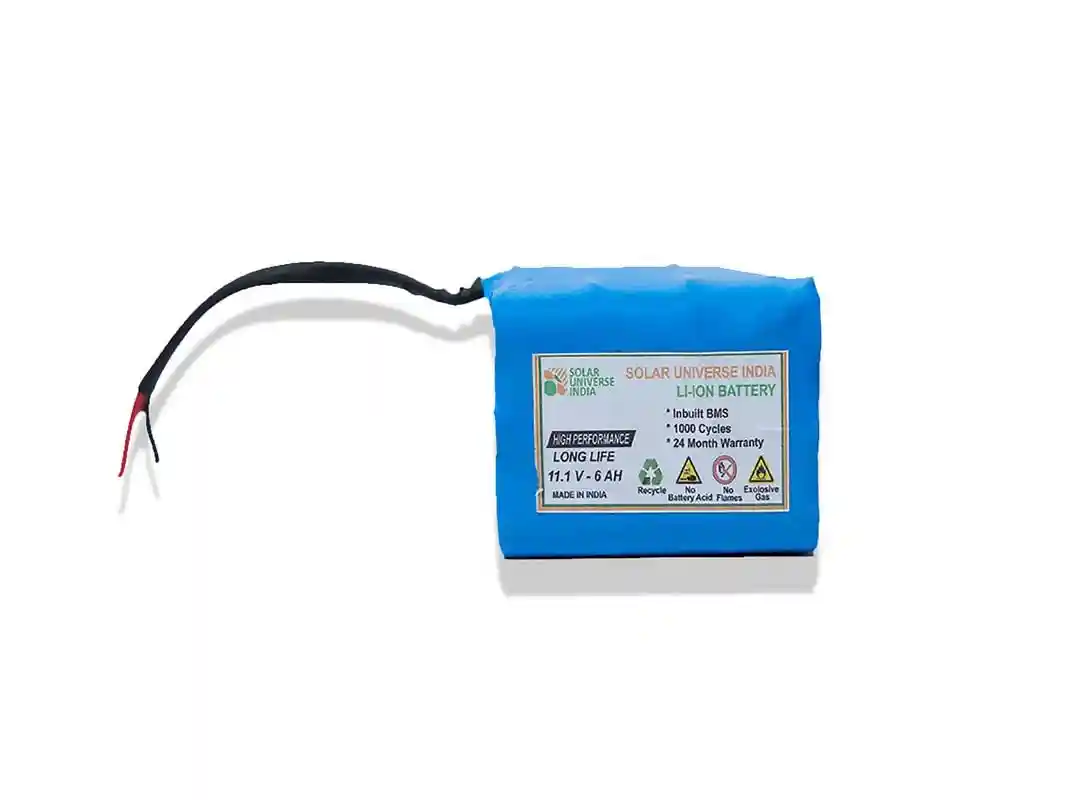 11.1V – 6000mah with inbuilt BMS