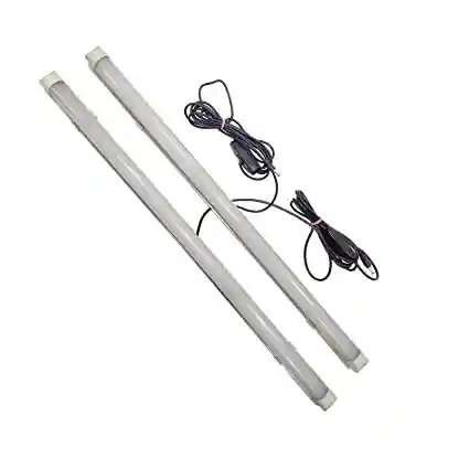 Set of Two – 10W LED Tubes (12VDC) with wire & switch