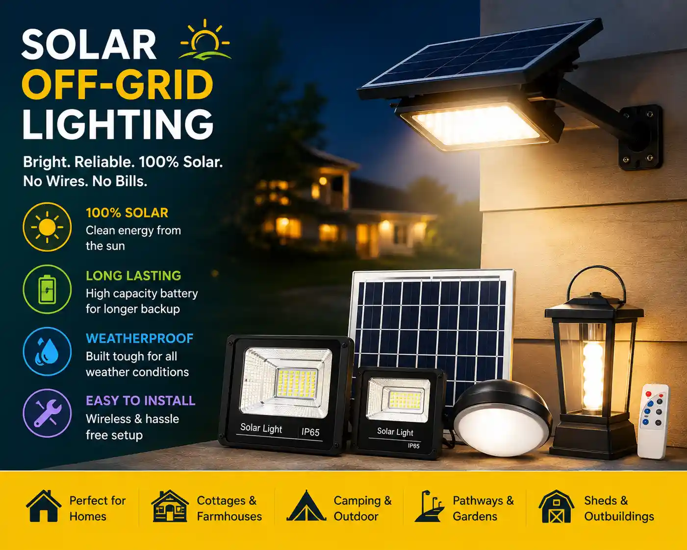 Solar Off-Grid Lighting Products