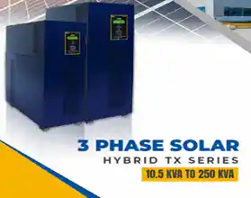 Luminous 3 Phase Hybrid Inverter
