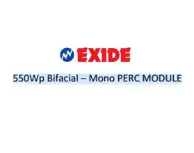 550Wp Bifacial – Mono PERC MODULE